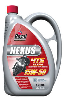 Picture of Royal - Nexus 4TS Ultra Full Synthetic 15W-50 - 4 Litre